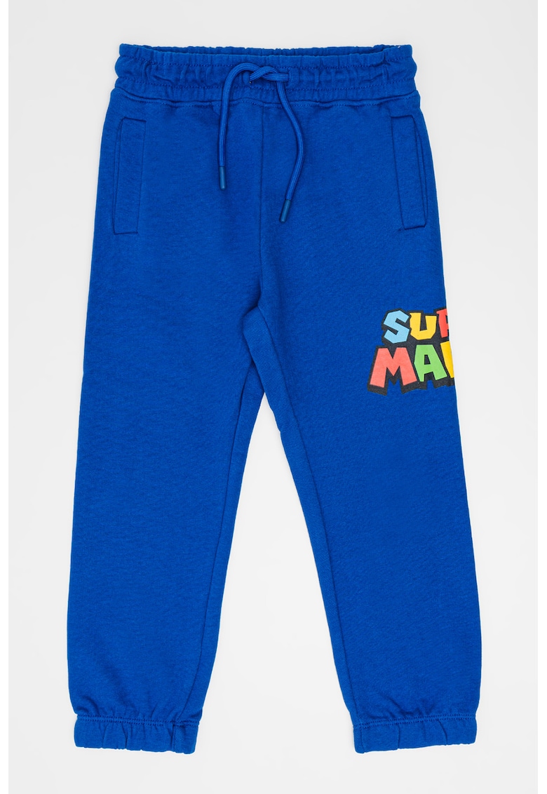 Pantaloni de trening cu talie ajustabila - Albastru royal