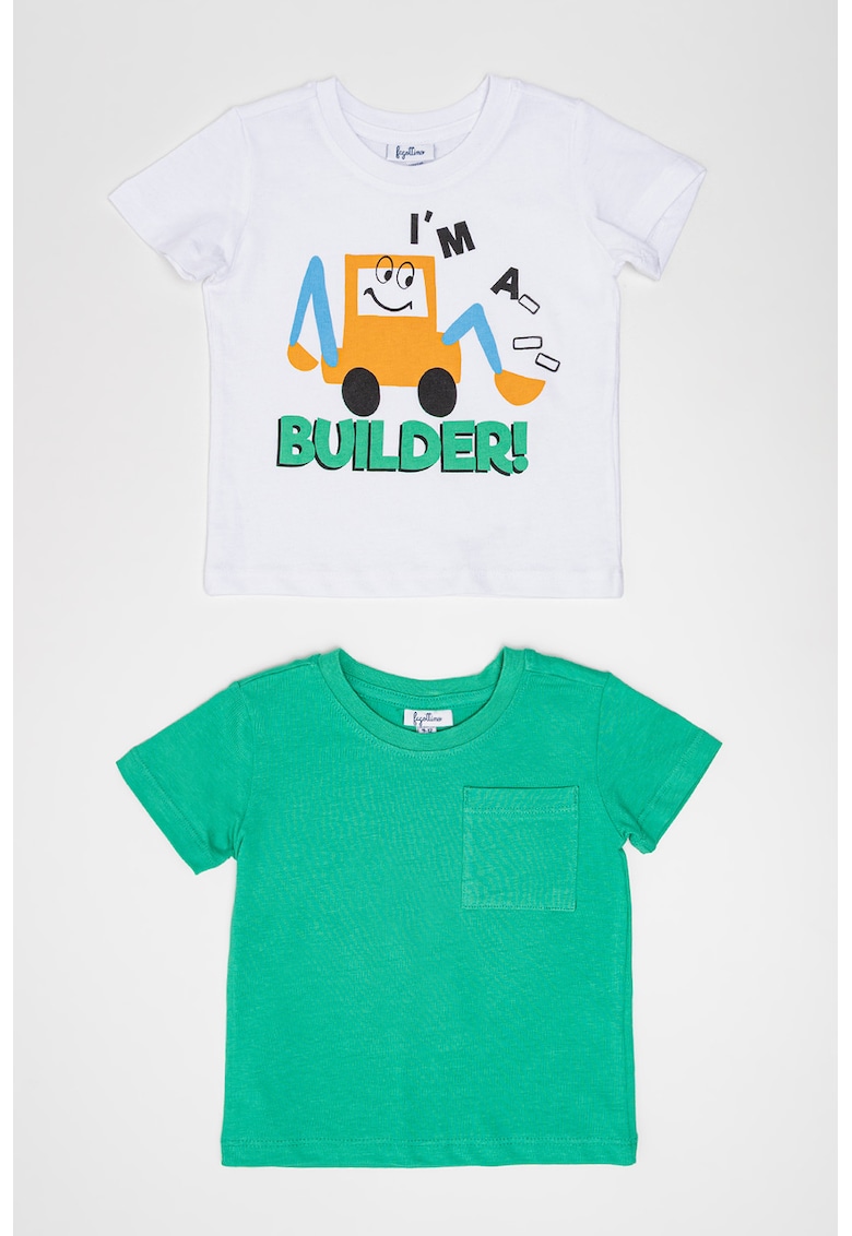 Set de tricouri de bumbac - 2 piese