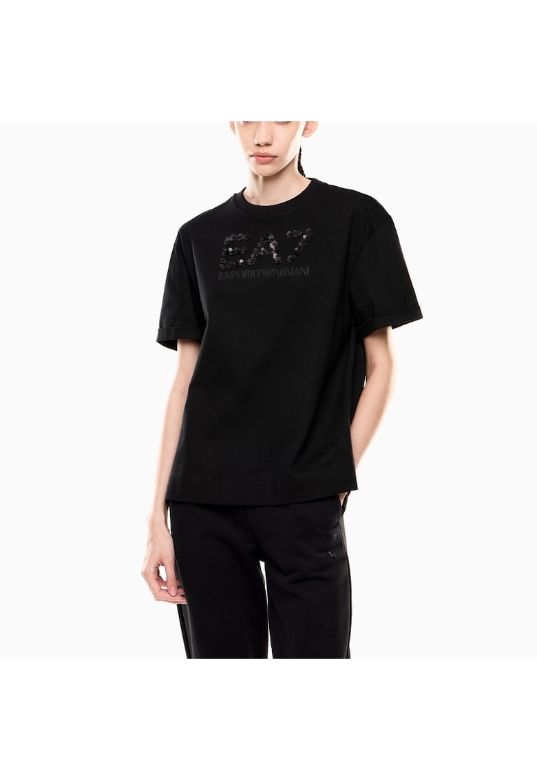 Tricou  TRAIN LOGO SERIES W TEE SS CRYSTAL-7W000540-AF12957-UC001