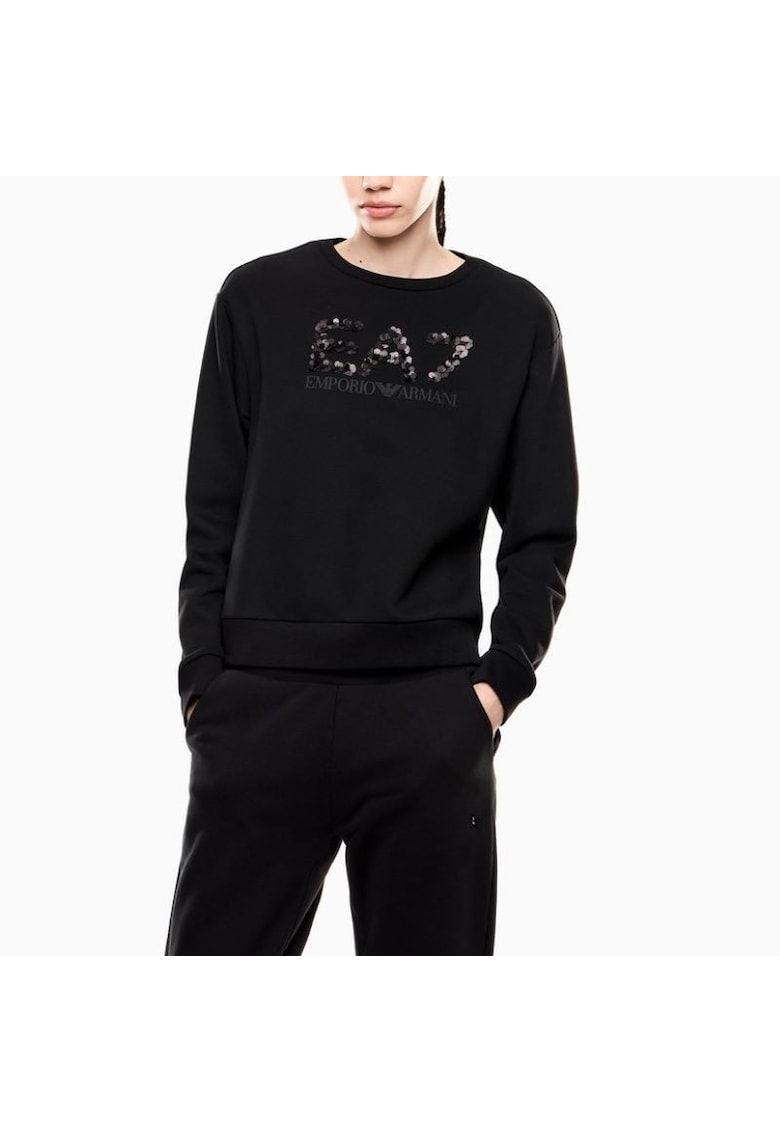 Bluza  TRAIN LOGO SERIES W T-TOP CN CRYSTAL-7W000542-AF16442-UC001