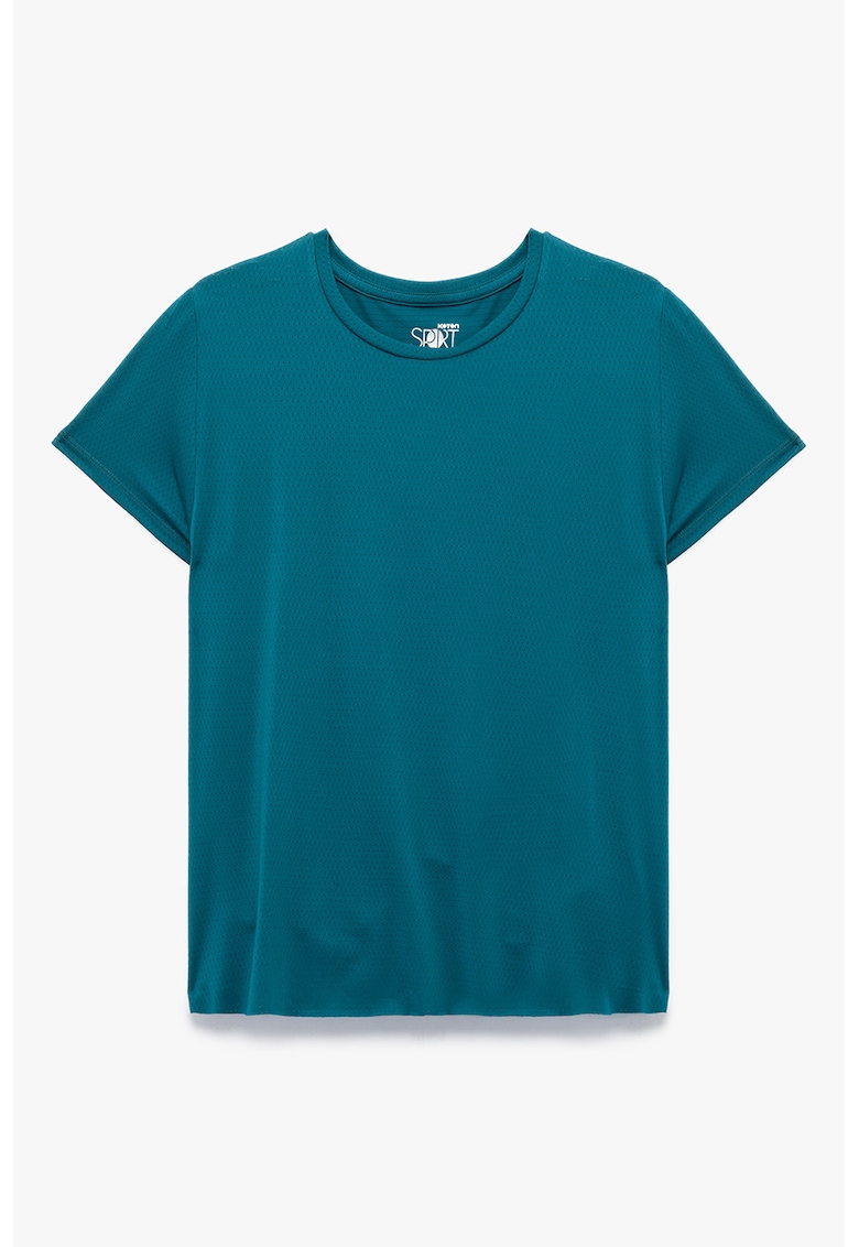 Koton Tricou uni cu croiala lejera - Verde persan