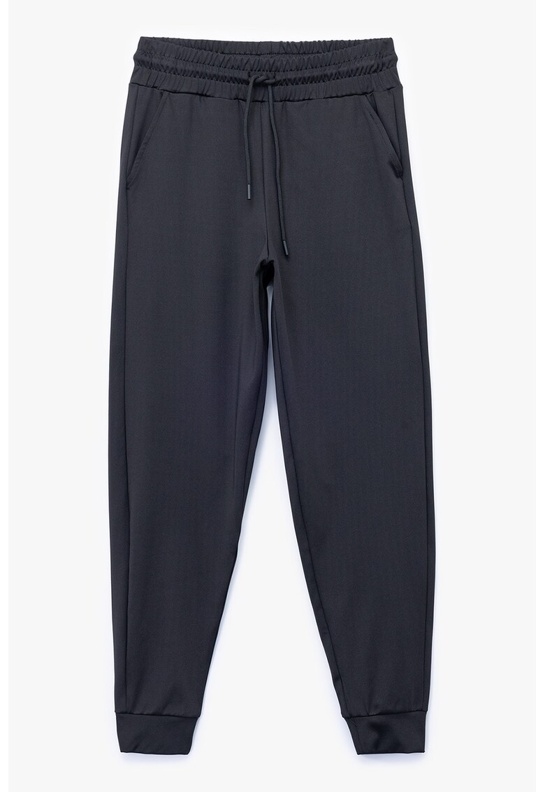 Pantaloni cu snururi - Bleumarin