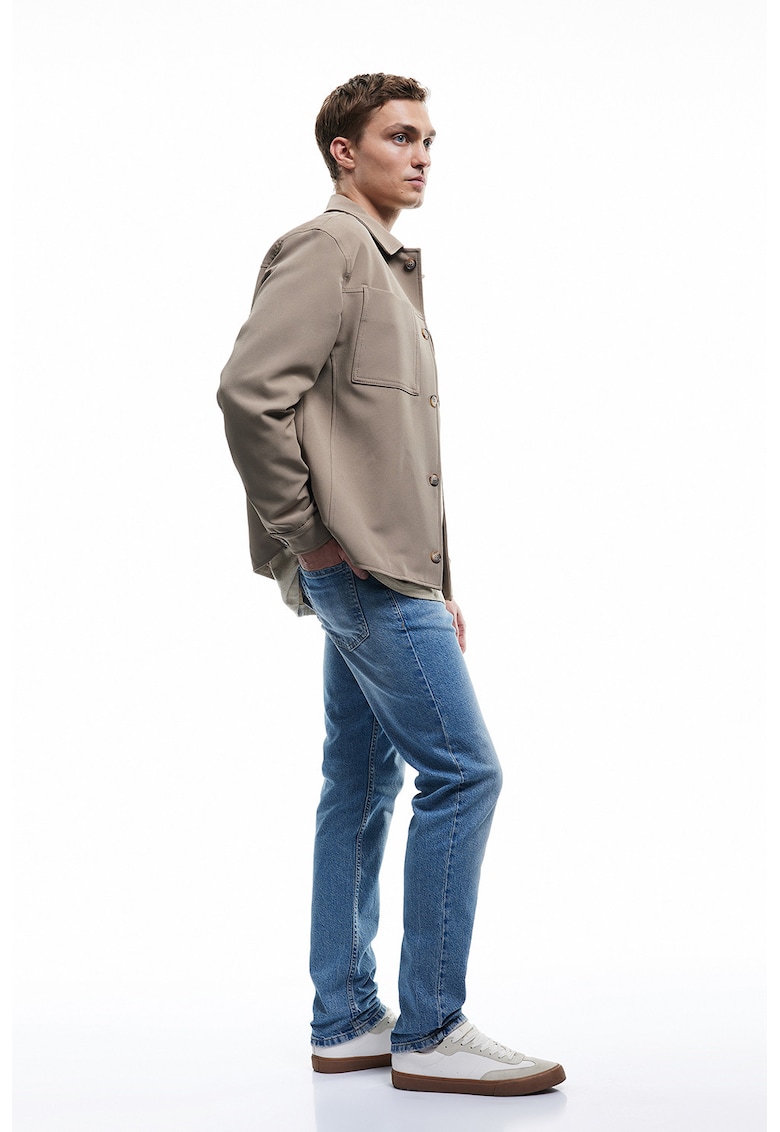 Blugi slim fit Brad - Albastru deschis