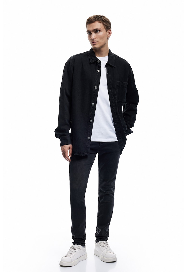 Blugi skinny Michael - Gri inchis