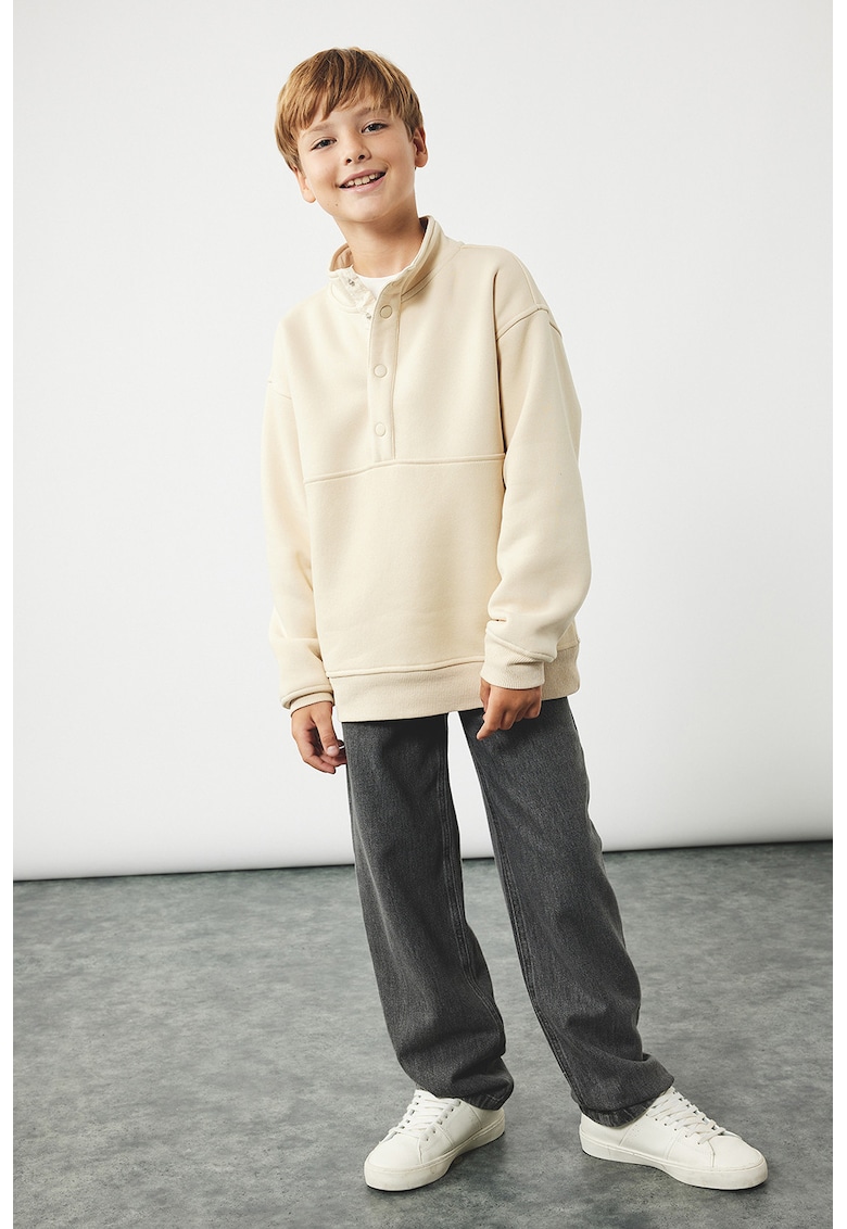 Blugi relaxed fit - Gri inchis