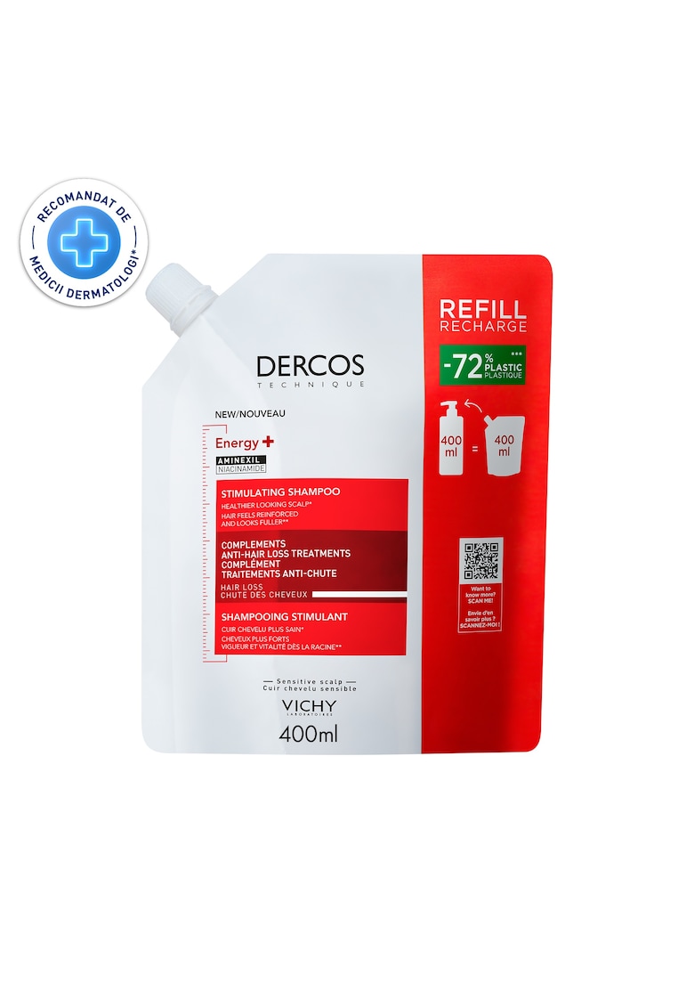 Sampon impotriva caderii parului Dercos Energising Sampon impotriva caderii parului Dercos Energising