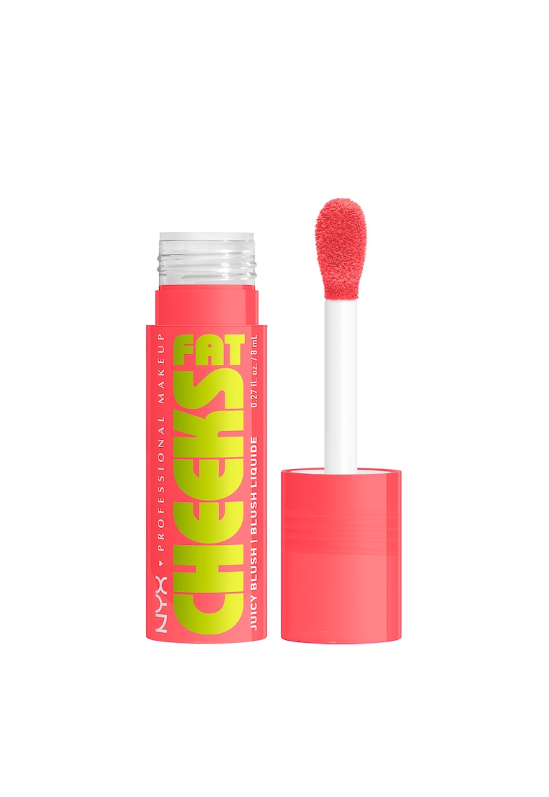Blush lichid Fat Cheeks - rezistenta indelungata pana la 12 ore - nu se estompeaza - 8 ml - Peach Plunge