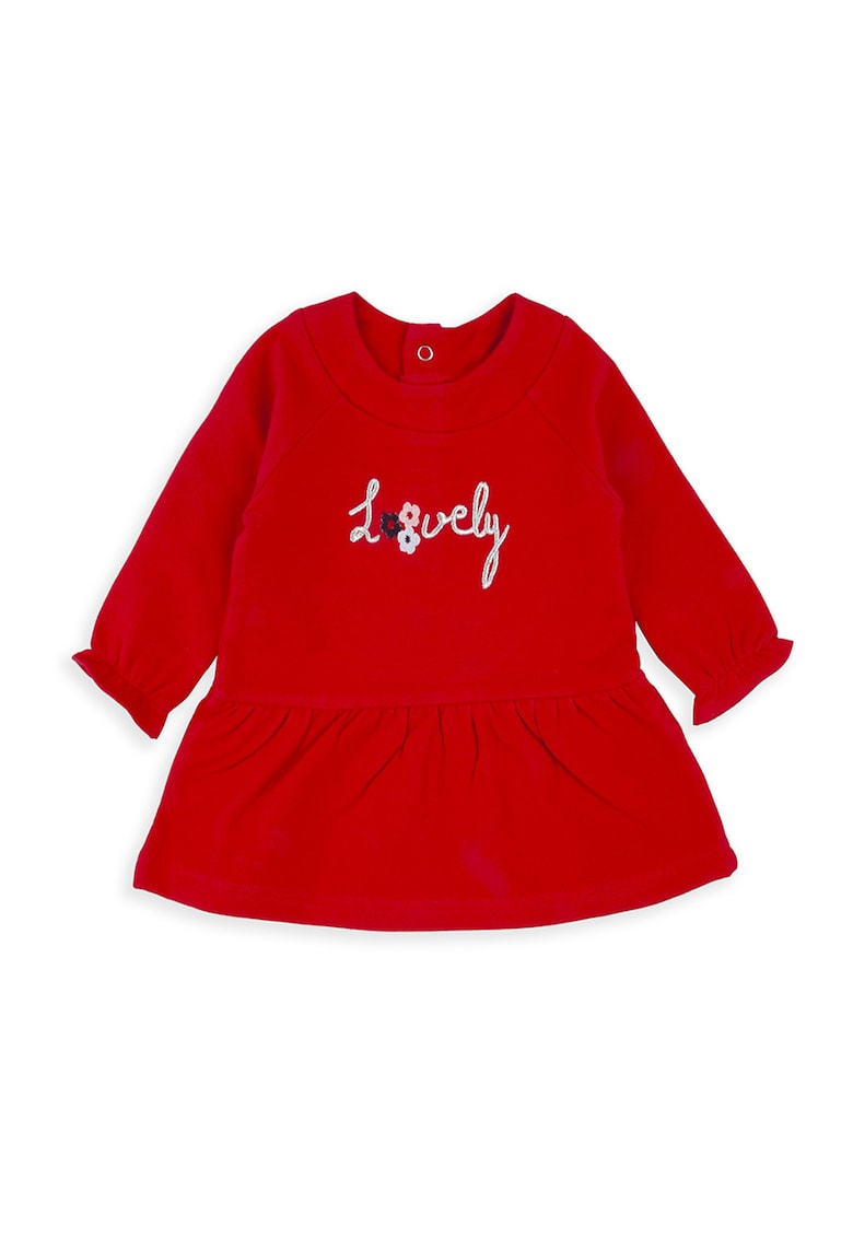 Rochie evazata cu maneci raglan