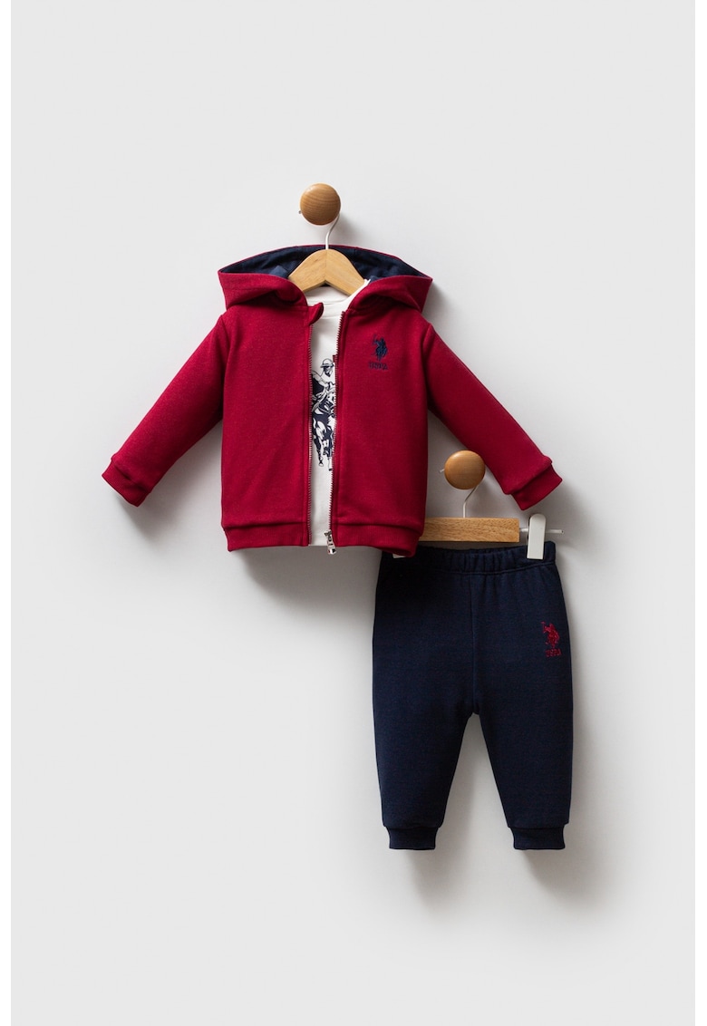 Set de imbracaminte din ametsec de bumbac - 3 Piese