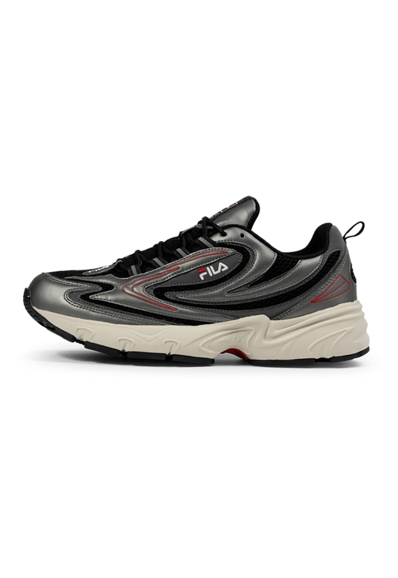 Pantofi sport din material sintetic Actix Retro - Negru/Gri inchis