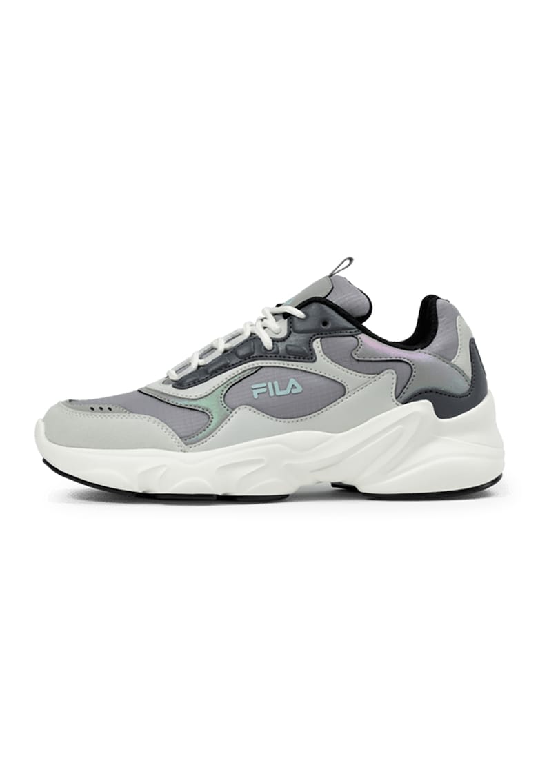 Pantofi sport cu garnituri din piele ecologica Collene CB - Gri