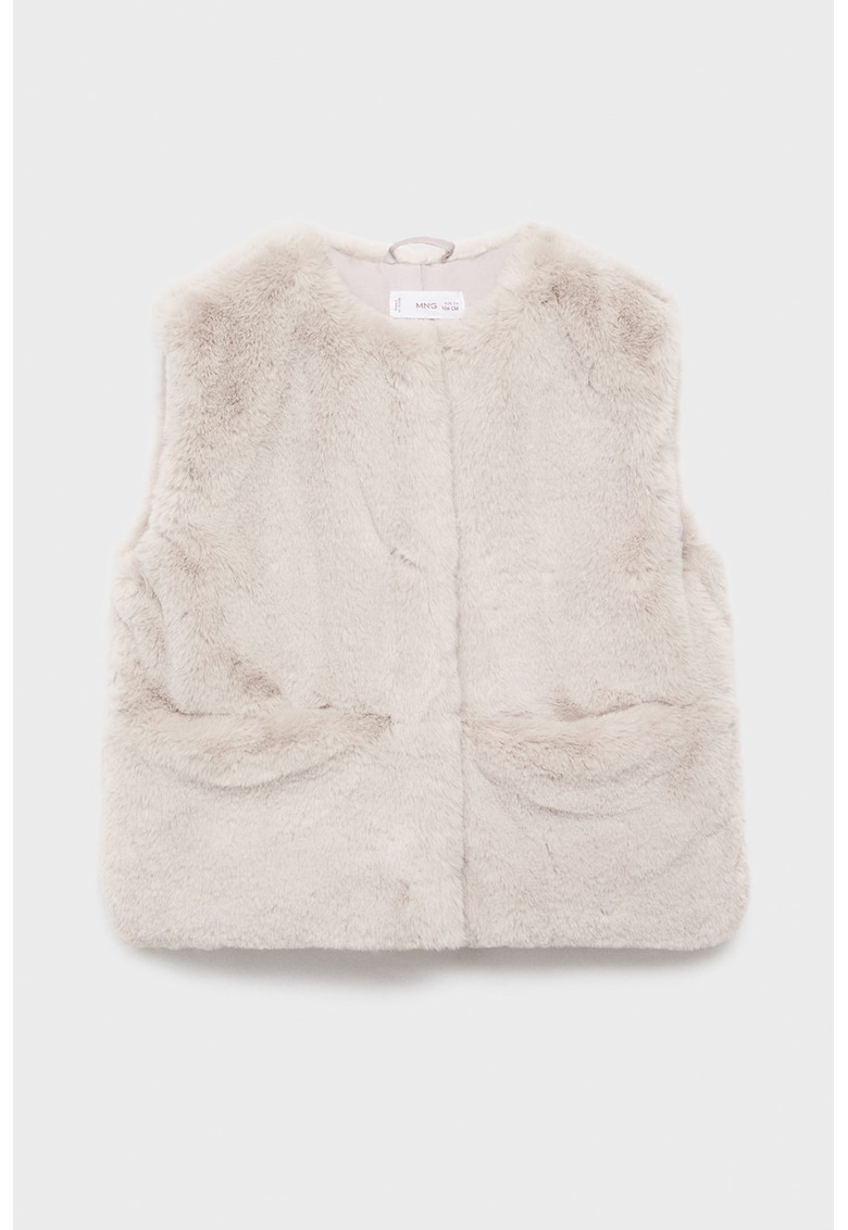 Vesta pufoasa cu capse