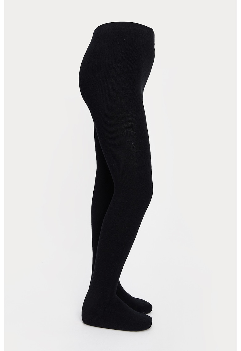 Lc Waikiki Dres uni din amestec de bumbac - Negru