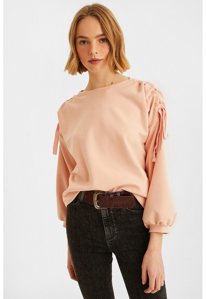 Bluza lejera cu maneci lungi