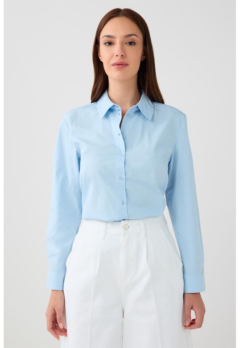 Camasa regular fit - Albastru pastel