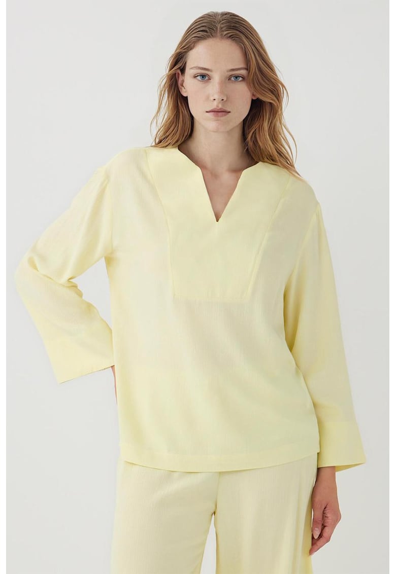 Bluza-tunica cu maneci cazute