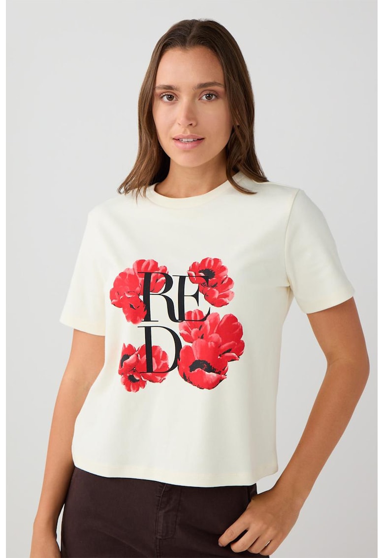 Tricou din bumbac cu imprimeu