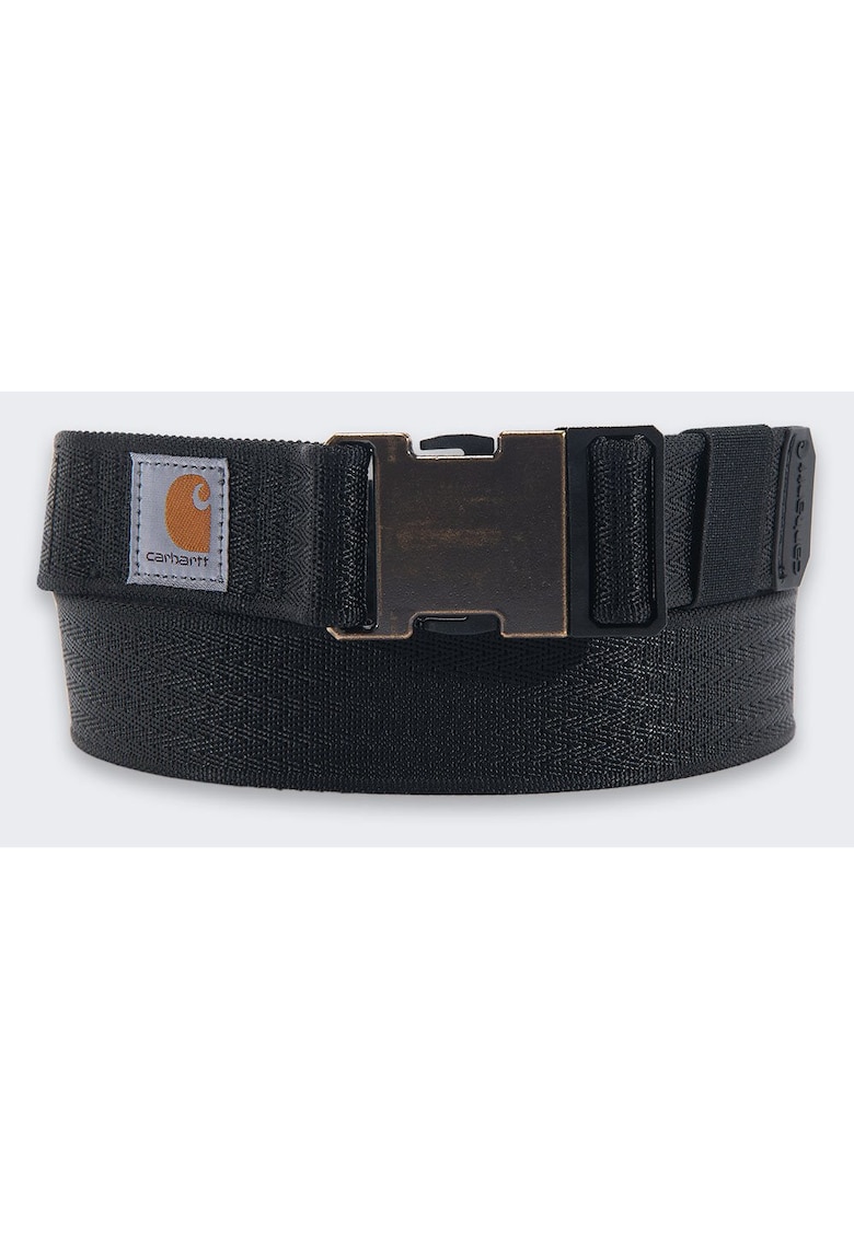 Curea barbati Nylon - neagra - 3 -8cm latime