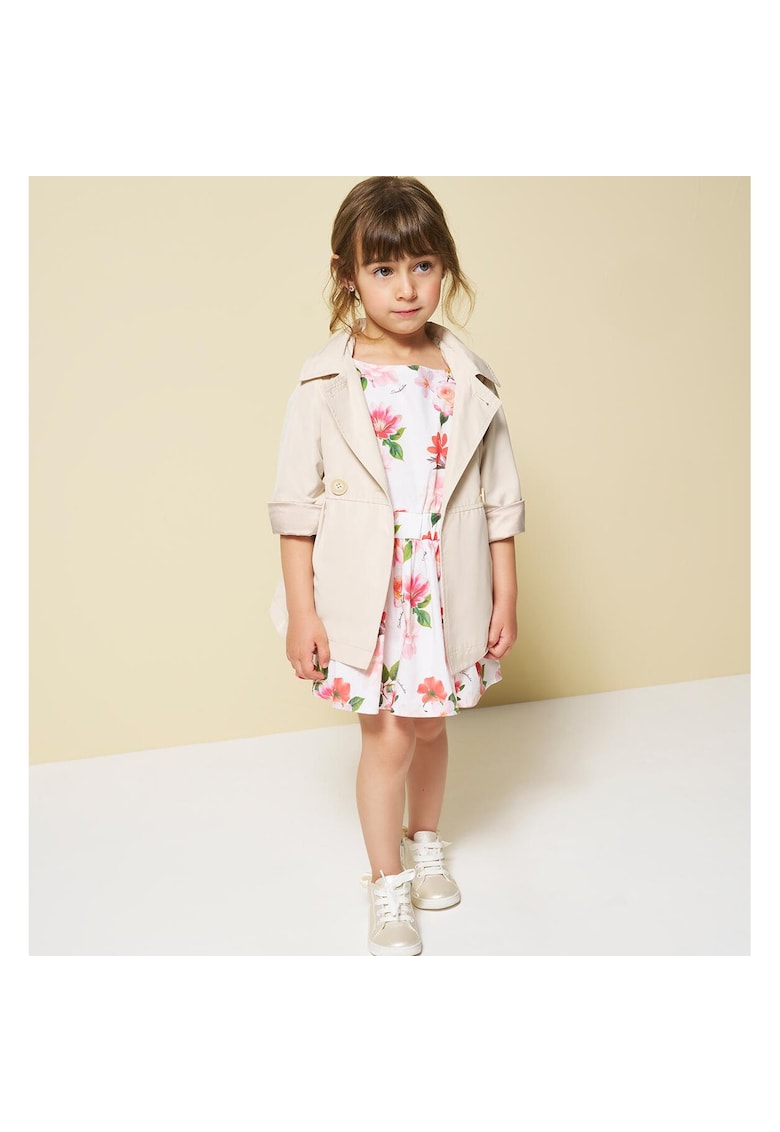 Rochii fete colectia florala poplin elastic