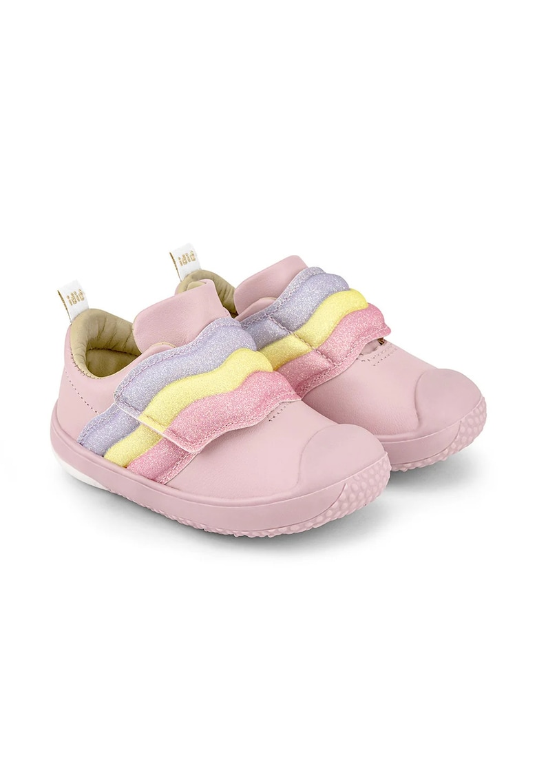 Pantofi copii model Prewalker - roz - piele naturala - marime