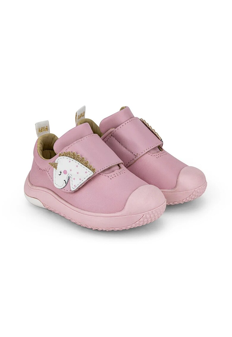 Pantofi copii Prewalker - roz - piele naturala - marime