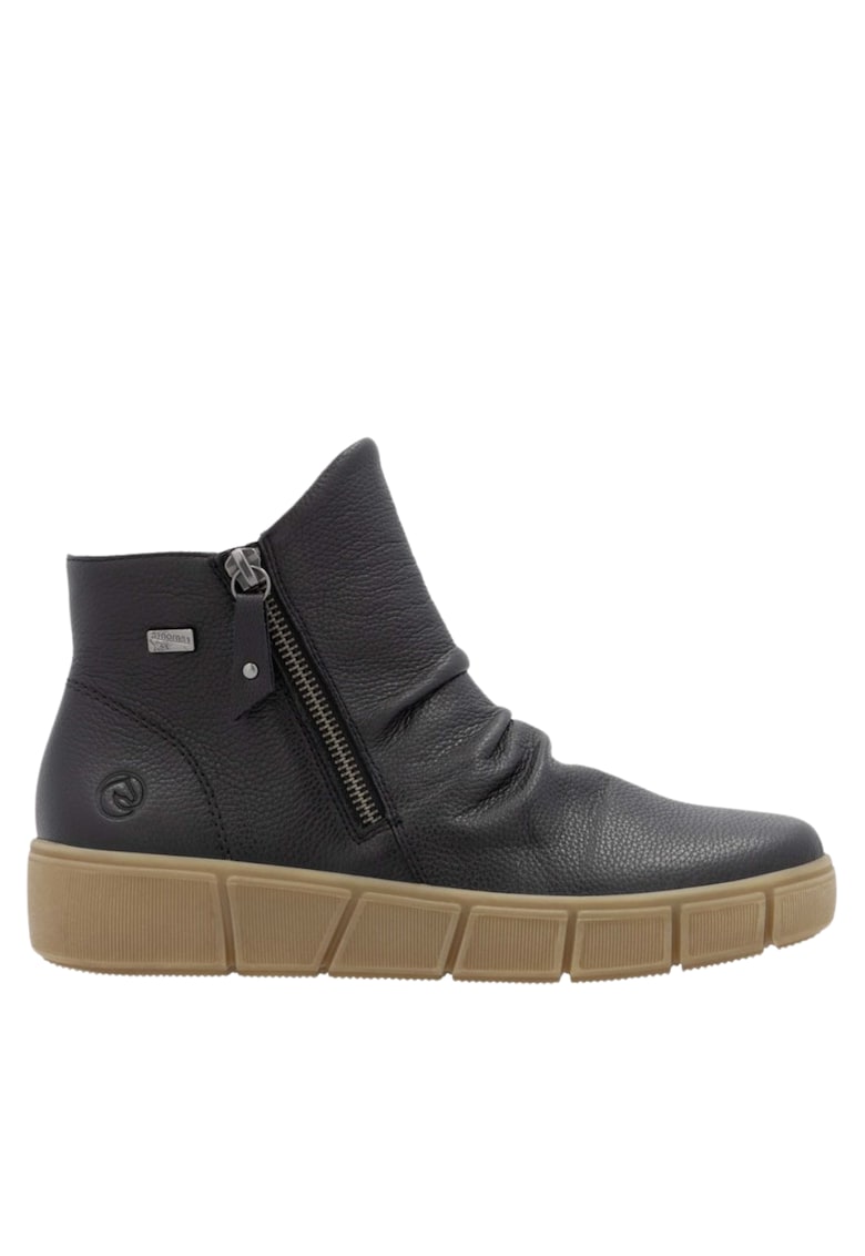 Ghete casual - dama - D1T73-00 negru - piele naturala Ghete casual - dama - D1T73-00 negru - piele naturala