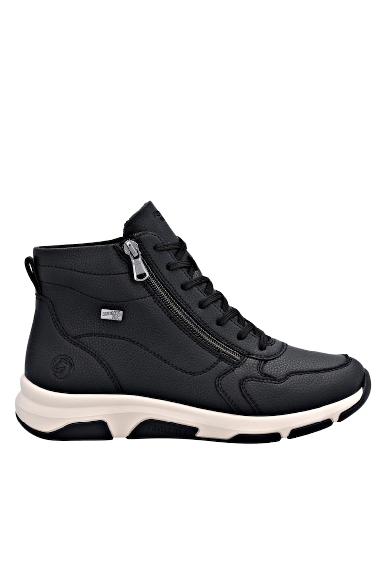 Ghete sport - dama - D1S71-00 negru - piele naturala Ghete sport - dama - D1S71-00 negru - piele naturala