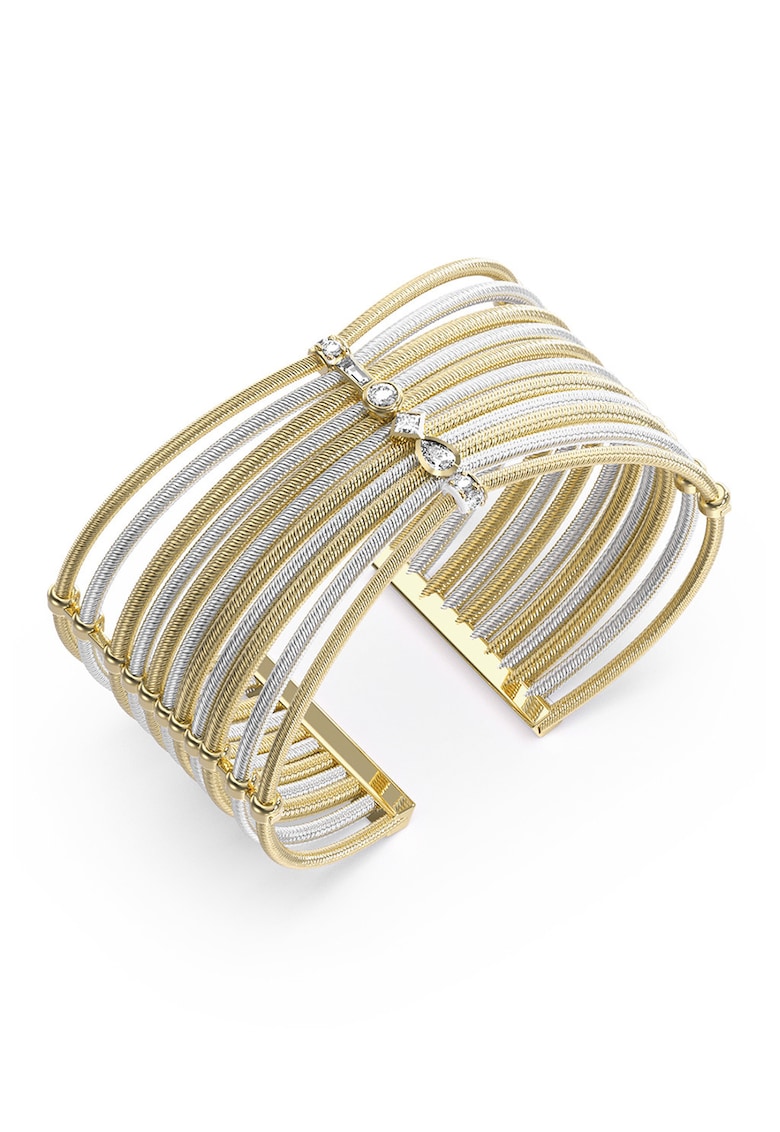 Bratara decorata cu cristale - fara inchidere