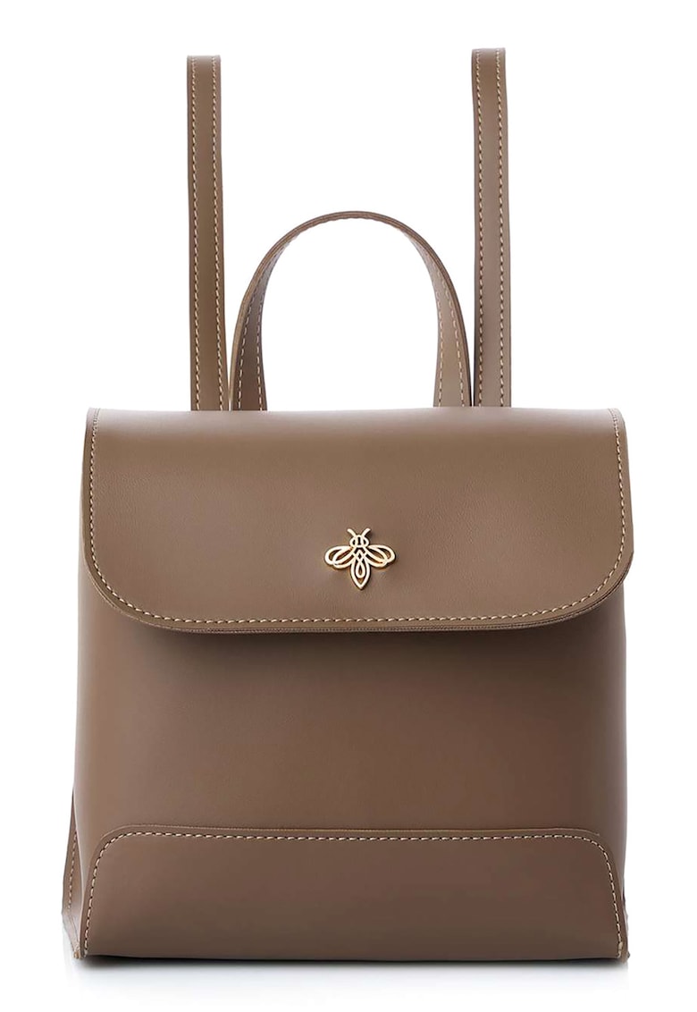 Rucsac din piele ecologica cu clapa