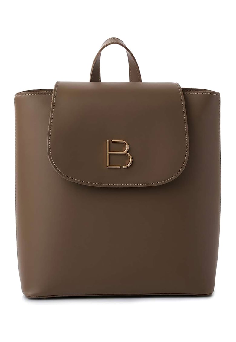 Rucsac din piele ecologica - Maro