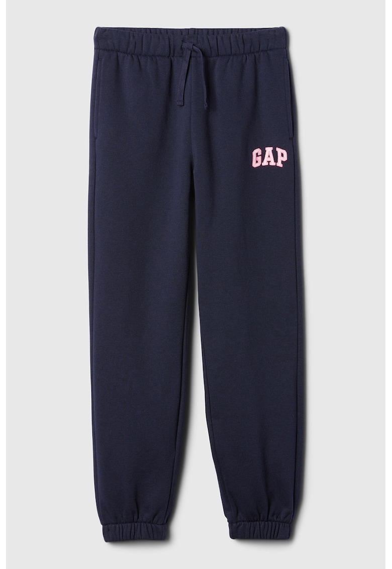 Pantaloni relaxed fit de trening cu talie ajustabila