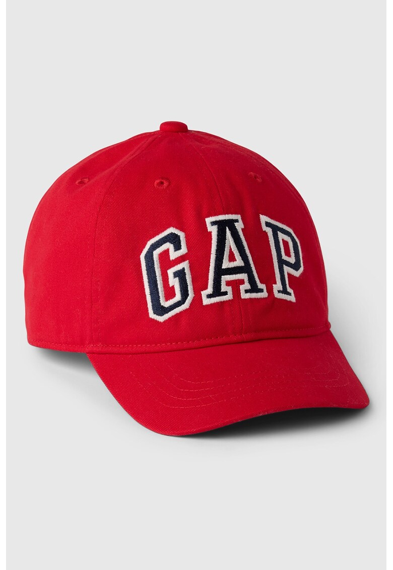 Sapca cu logo brodat - Rosu/Alb/Bleumarin