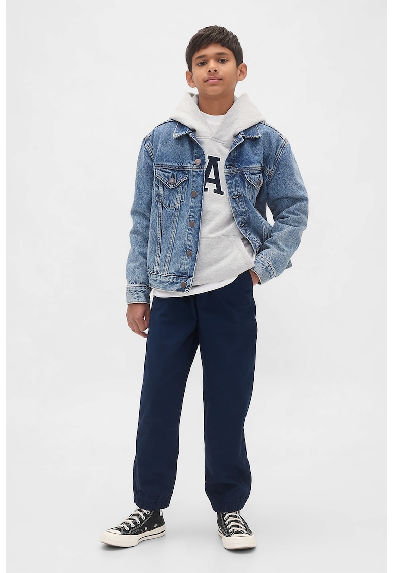 Pantaloni cu snur si buzunare laterale