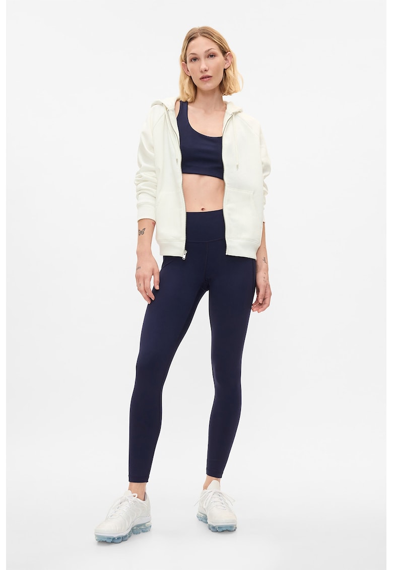 Colanti uni cu talie inalta si buzunar lateral