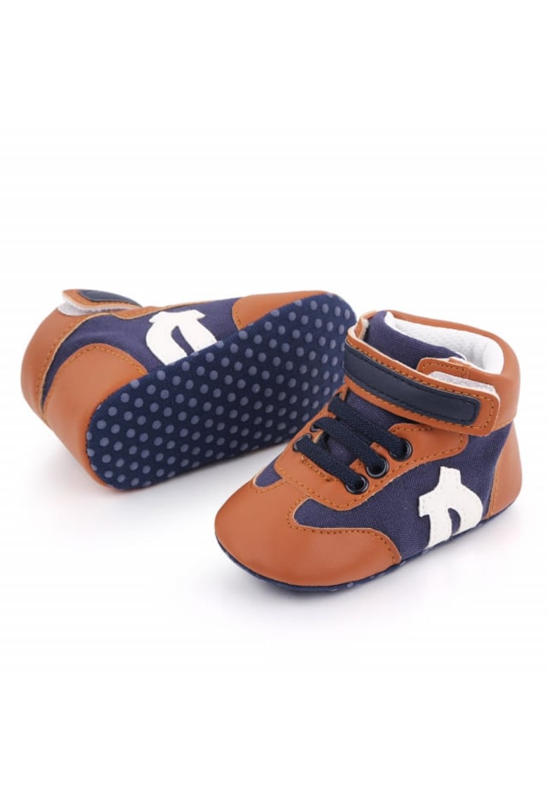 Ghetute sport pentru bebelusi Model AL 20101 - Piele ecologica - Baieti - 3-6 - Multicolor -