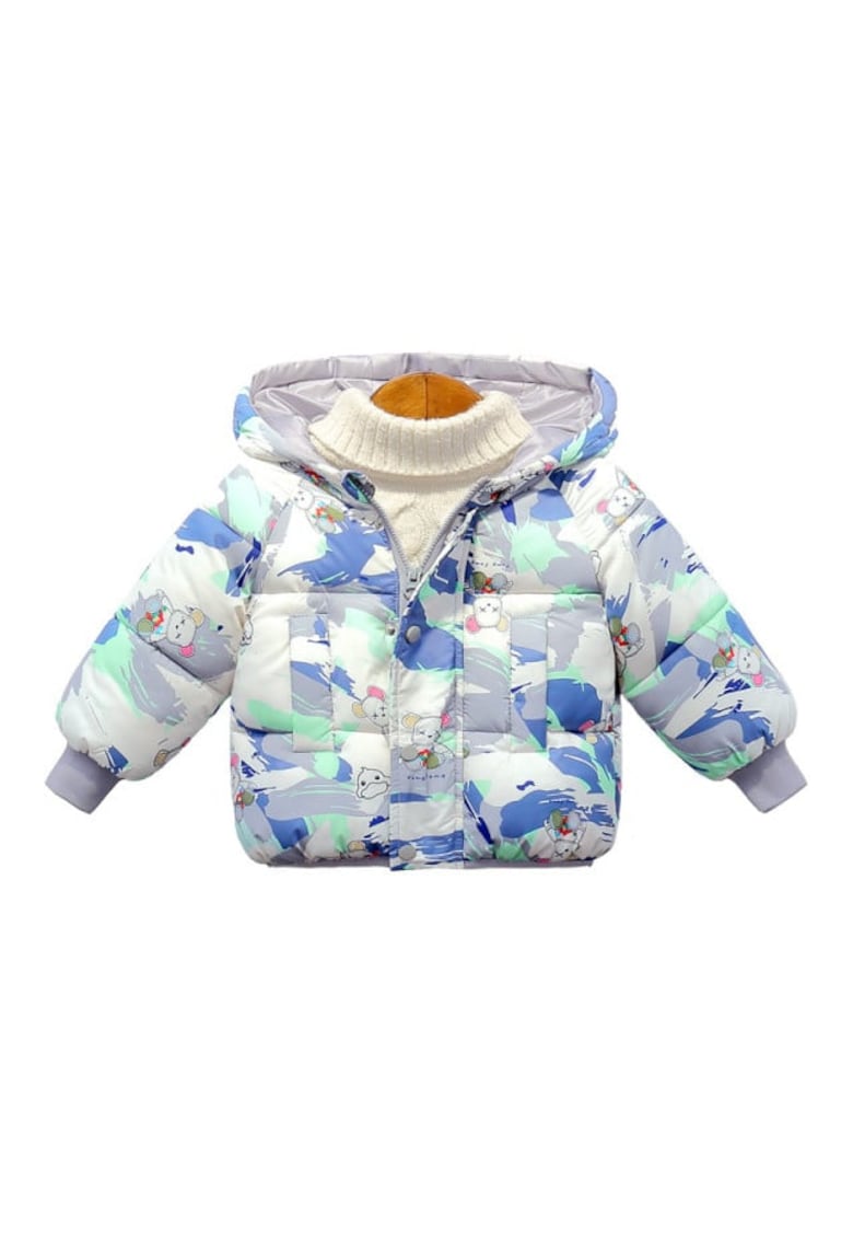 Geaca din fas Model AL 20804 Duck - Baieti - Multicolor - Multicolor