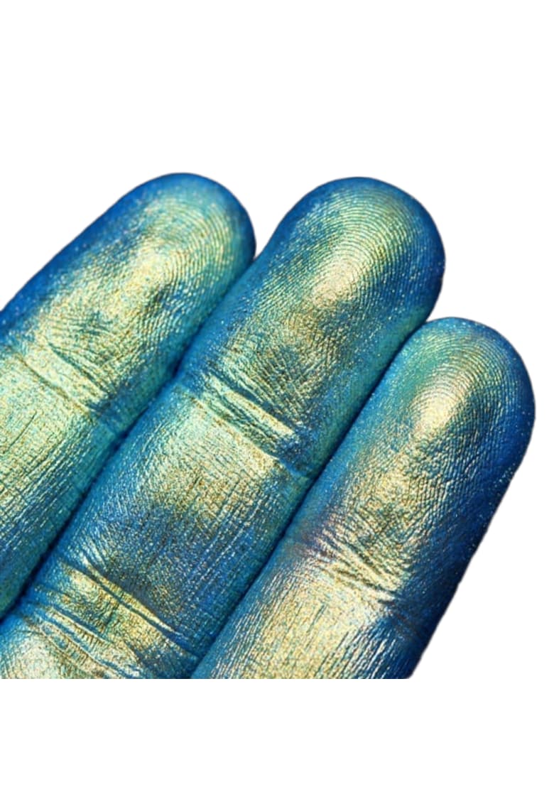 Pigment machiaj PK33 - duochrome turcoaz-auriu-verzui - 1g