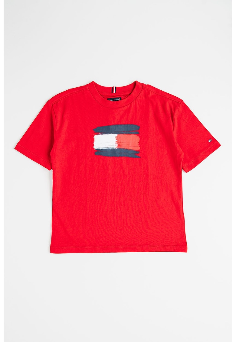 Tricou din bumbac cu imprimeu logo