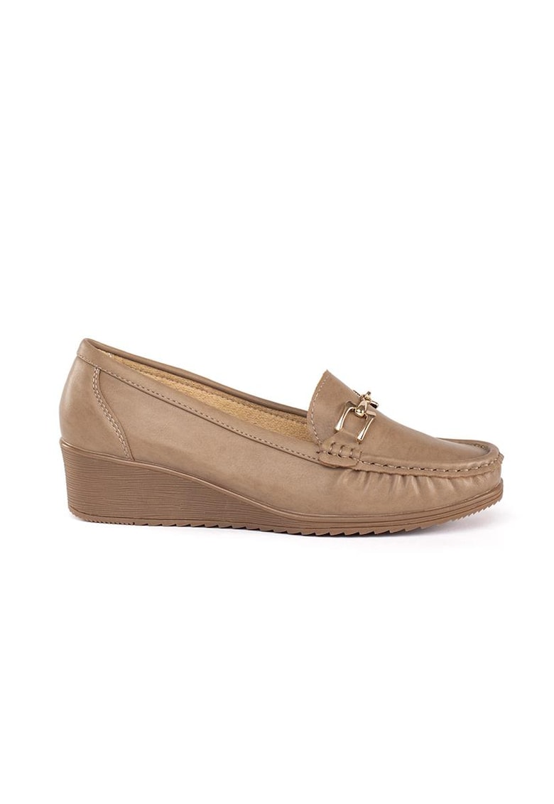Pantofi loafer din piele ecologica