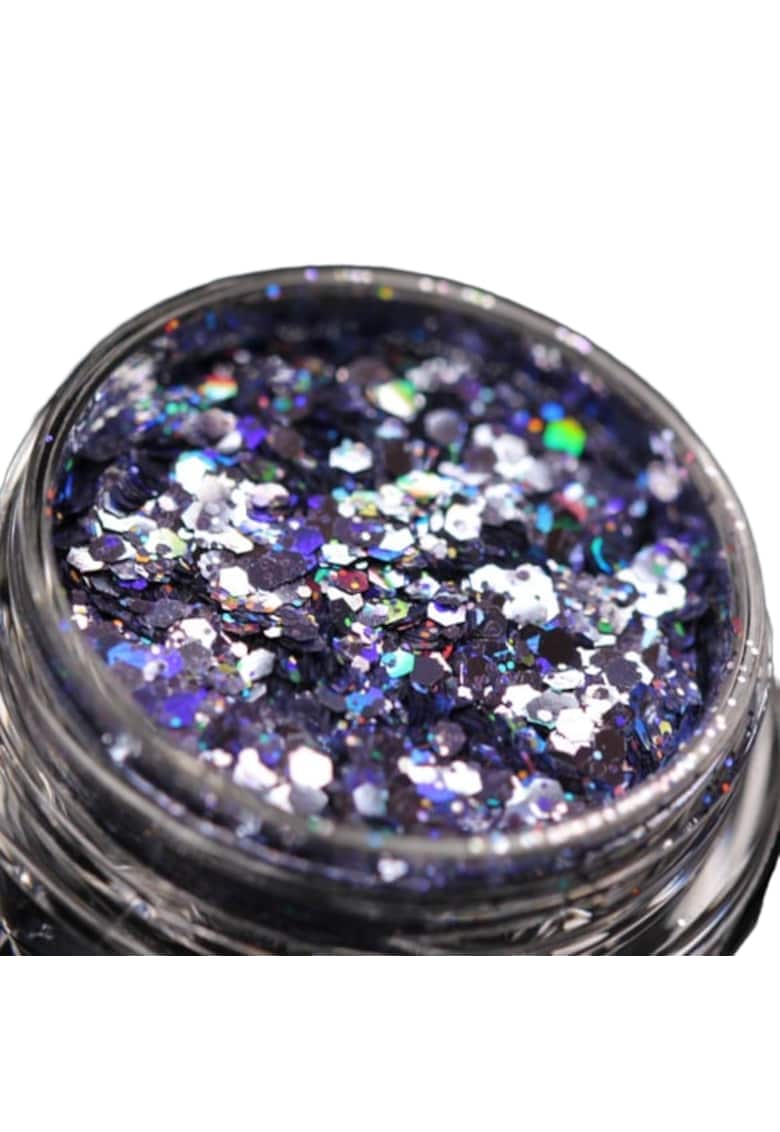 Glitter cosmetic holografic(indigo deschis) pentru machiaj/bodyart PK127 ®