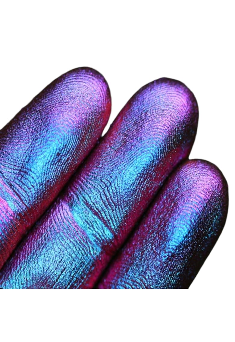 Pigment pentru machiaj PK34 - multichrome - stralucitor - violet-albastru - 1g