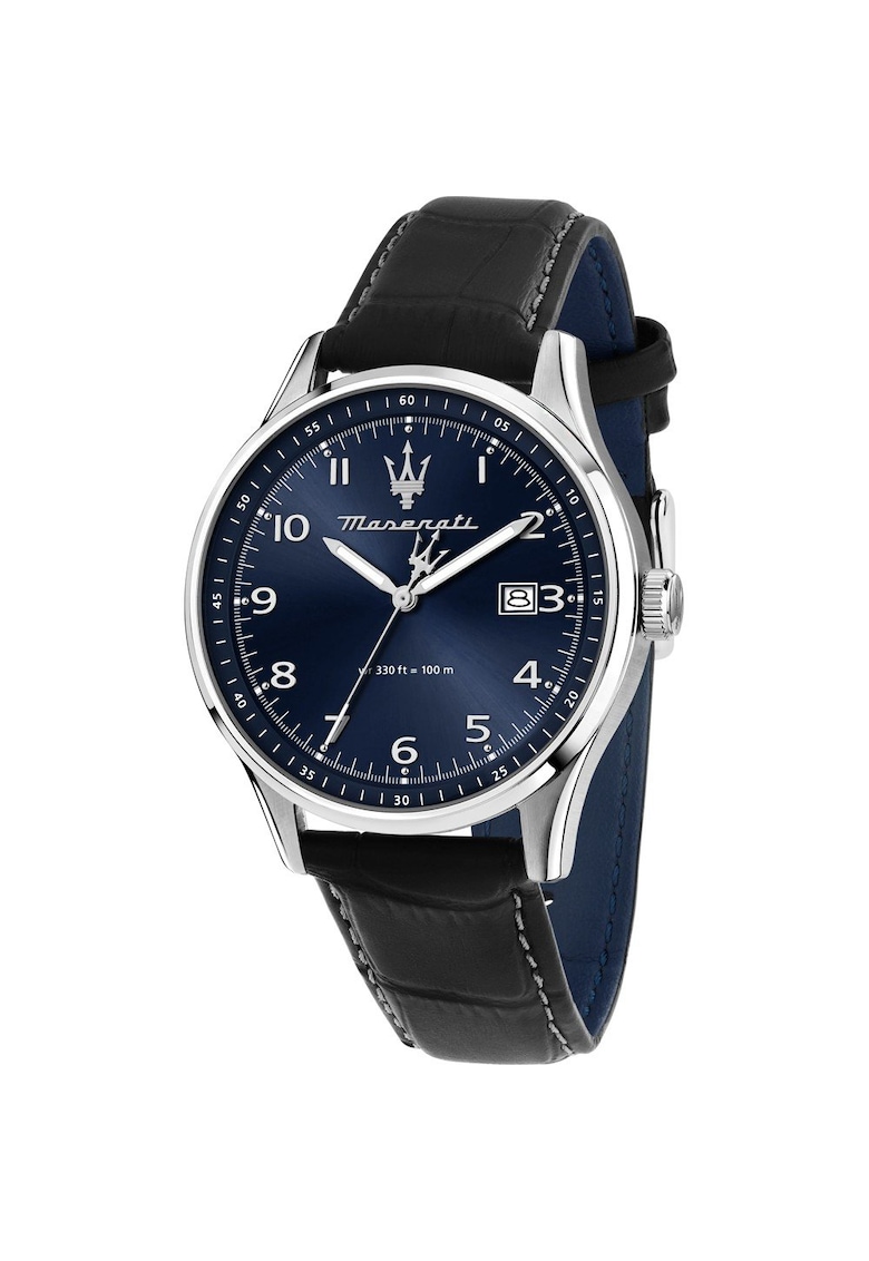 Ceas Sorpaso R8851124003 cu carcasa argintie si cadran albastru marin