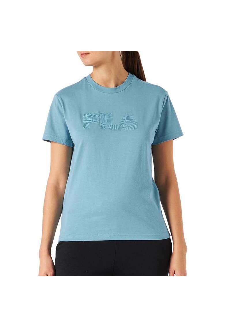 Tricou Dama - Albastru - Bumbac 2194 - Albastru