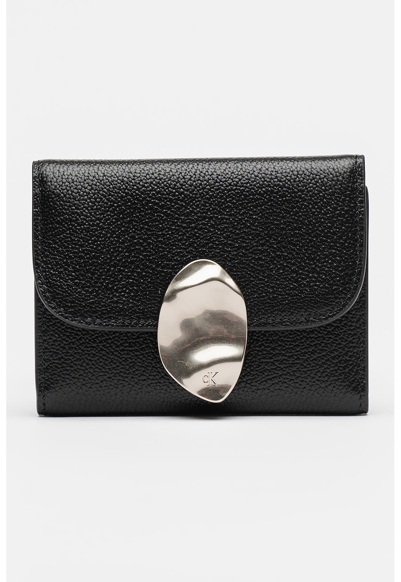 Portofel pliabil de piele cu protectie RFID