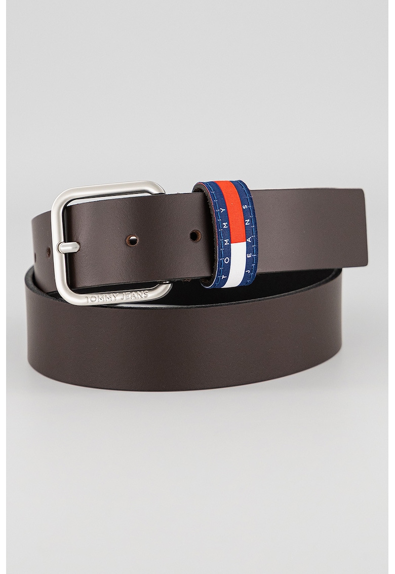 Curea de piele cu logo Keeper