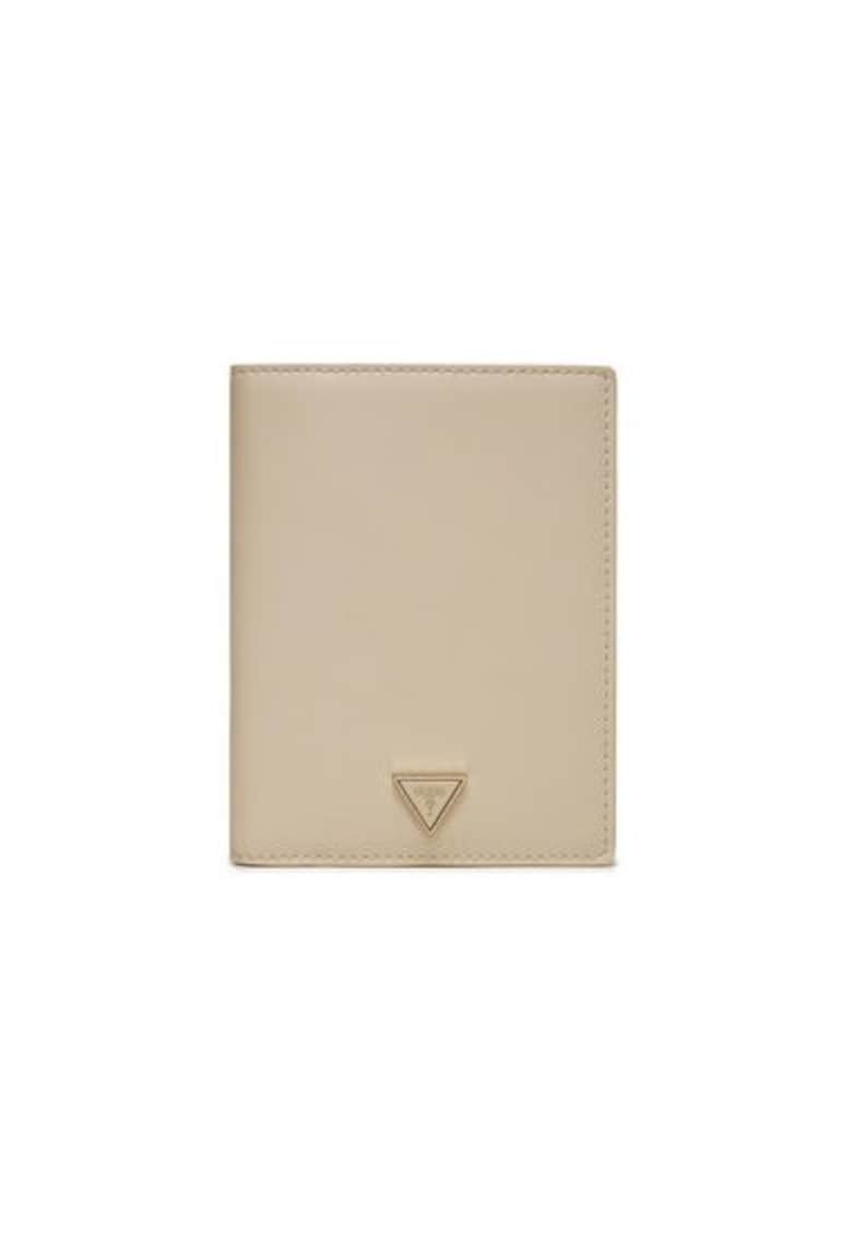 Portofel dama - Piele ecologica - Bej - One-Size INTL