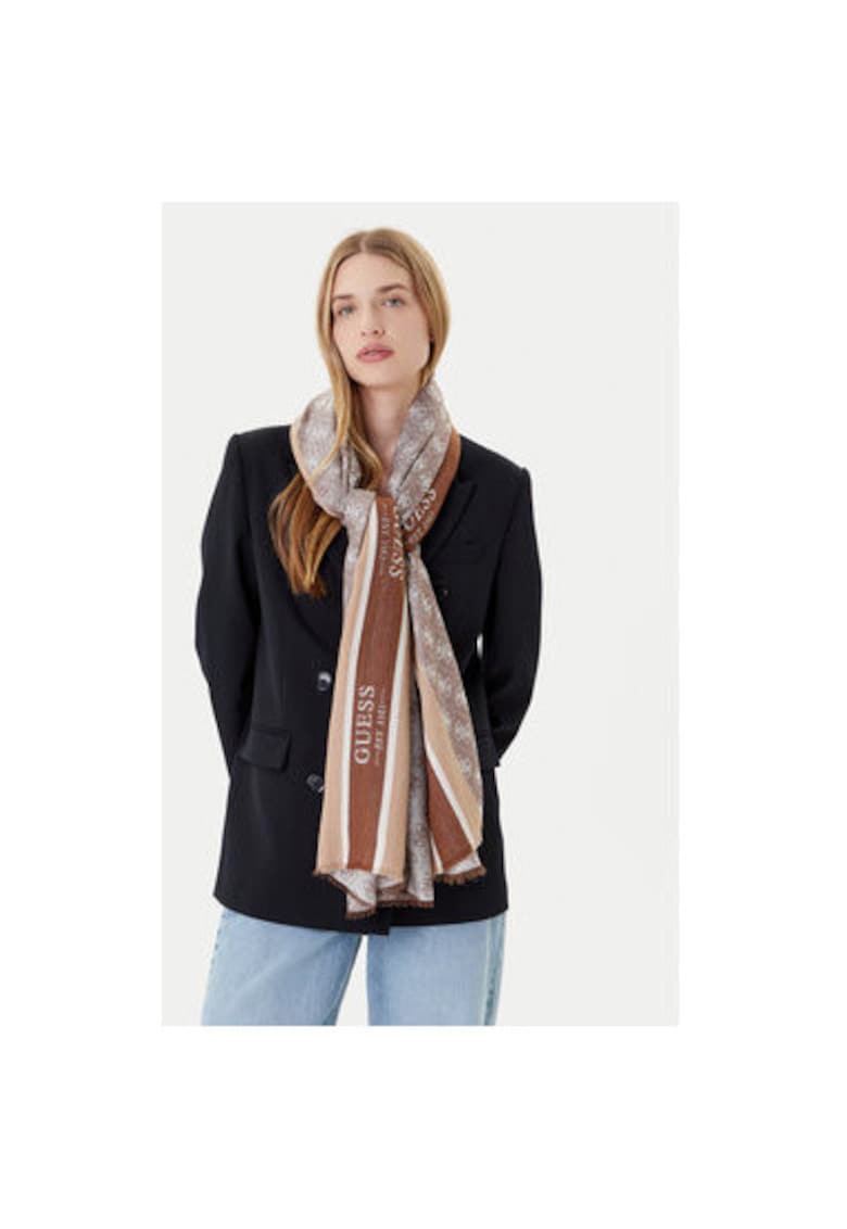 Esarfa dama - Textil - Poliester - Bej - One-Size INTL