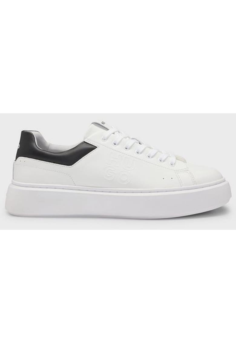 Pantofi sport barbati 50543867 10232547 100 - poliester - alb/negru