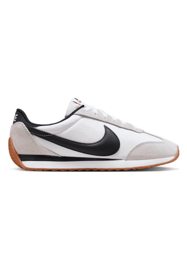 Pantofi sport Pacific cu garnituri din piele intoarsa - Alb