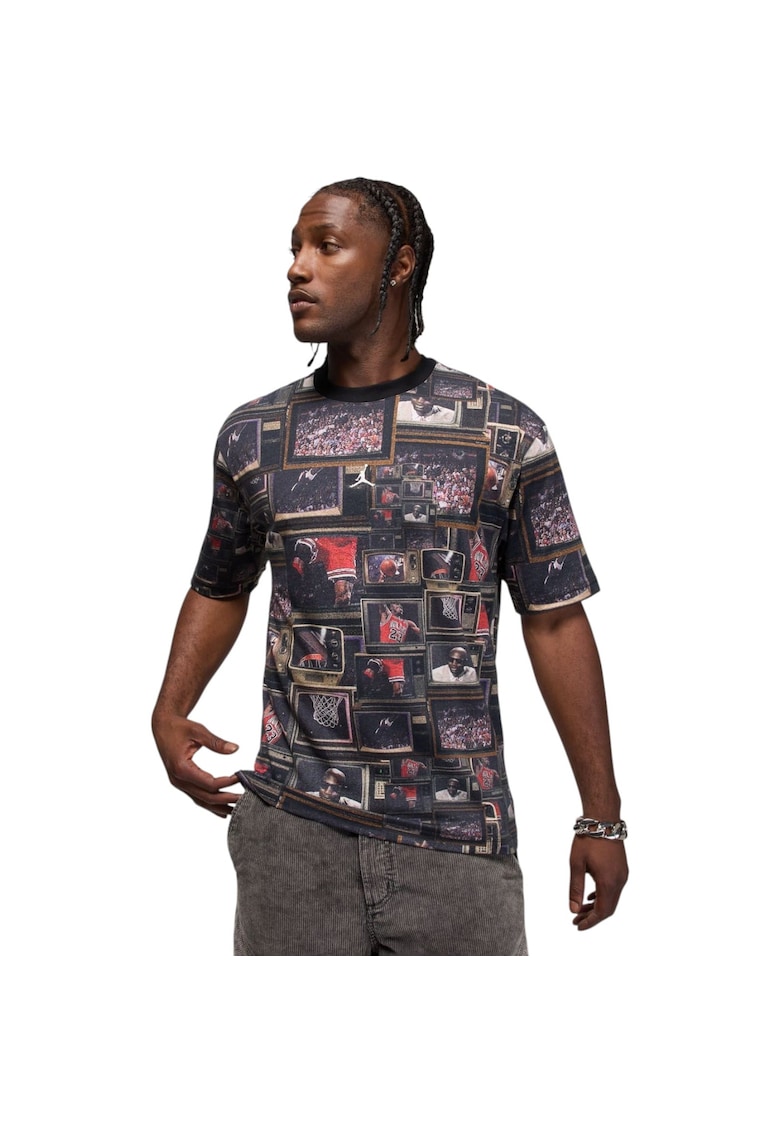 Tricou Brooklyn TV AOP 49504 - Multicolor